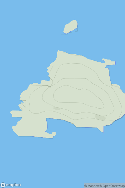 Thumbnail image for Flodaigh [Barra to Barra Head] [NF751022] showing contour plot for surrounding peak